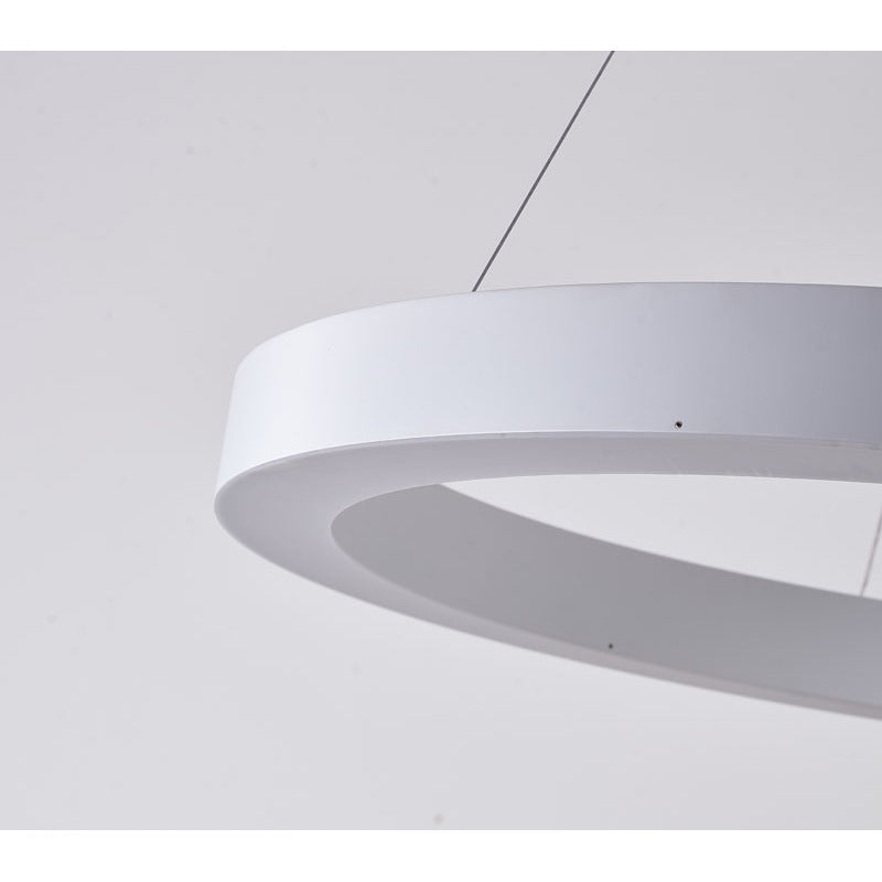 Modern Halo Round LED Chandelier