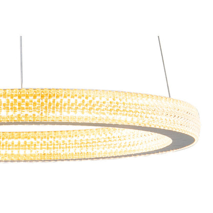 1-Light Gold LED Chandelier