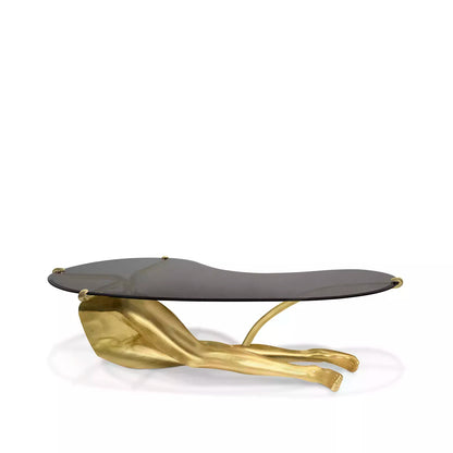 Tabu Gold Leaf Coffee Table