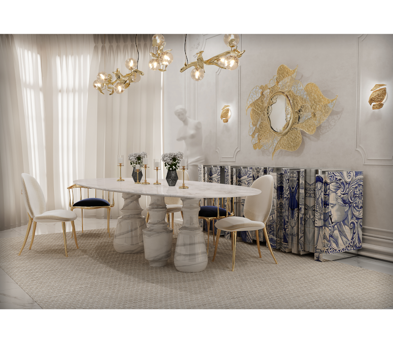 Pietra Oval XL Dining Table