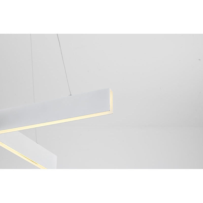 X-Shaped LED Chandelier