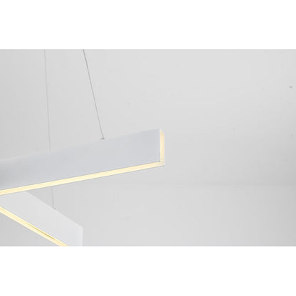 X-Shaped LED Chandelier