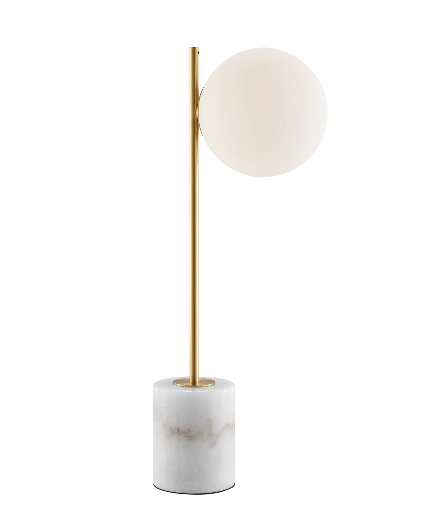 Anechdoche Table Lamp Gold And White