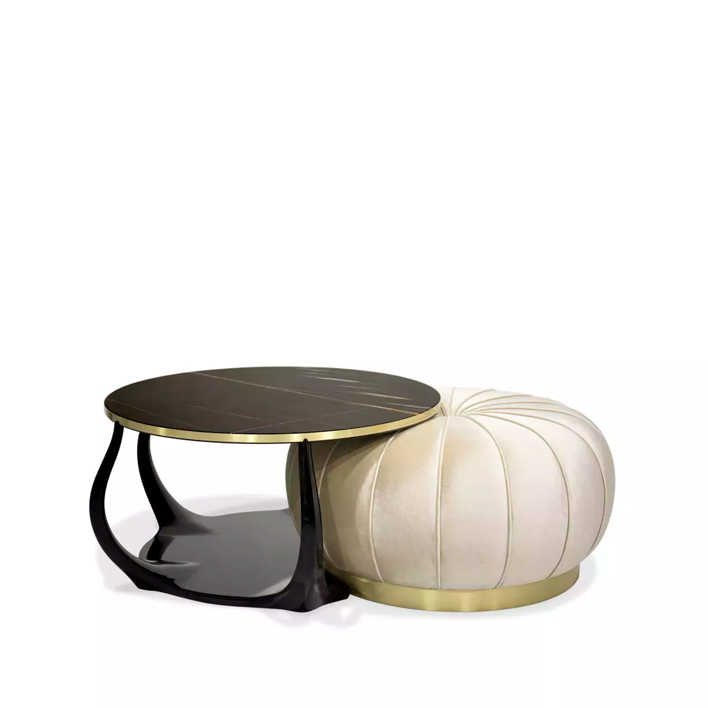 Embrace Sahara Noir Marble Coffee Table