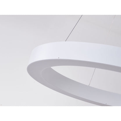Modern Halo Round LED Chandelier