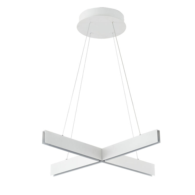 X-Shaped LED Chandelier