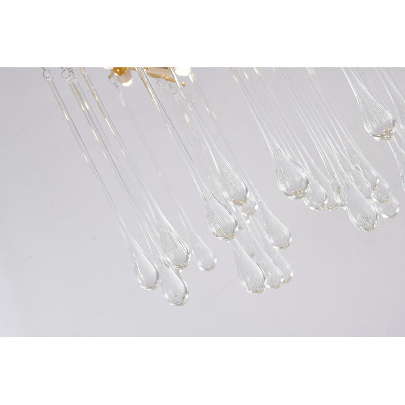 Gold Aluminum Chandelier