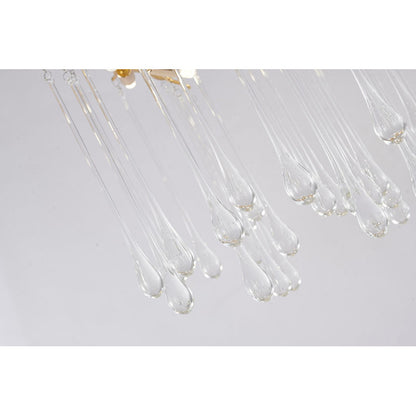 Gold Aluminum Chandelier