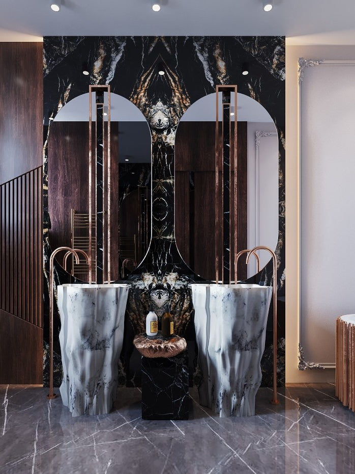 Eden Stone Pedestal Sink