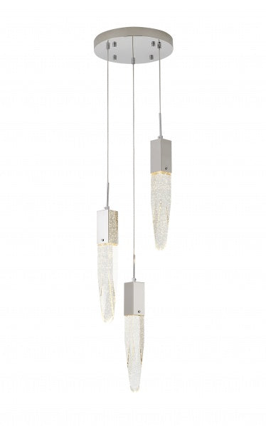 Chrome Frame Chandelier