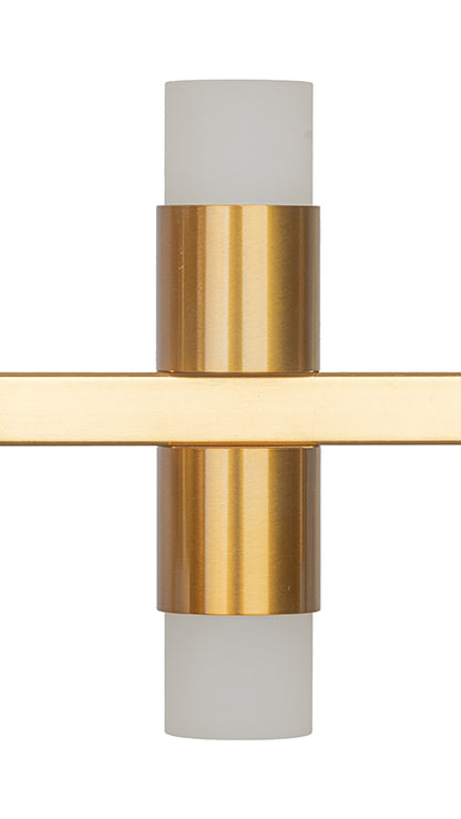 Metal & Glass LED Chandelier