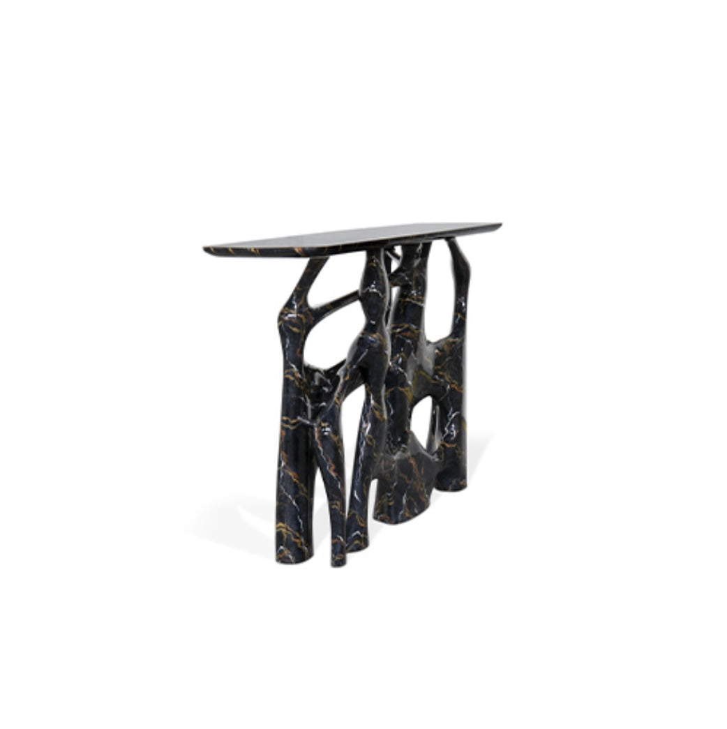 Bastei Faux Marble Console