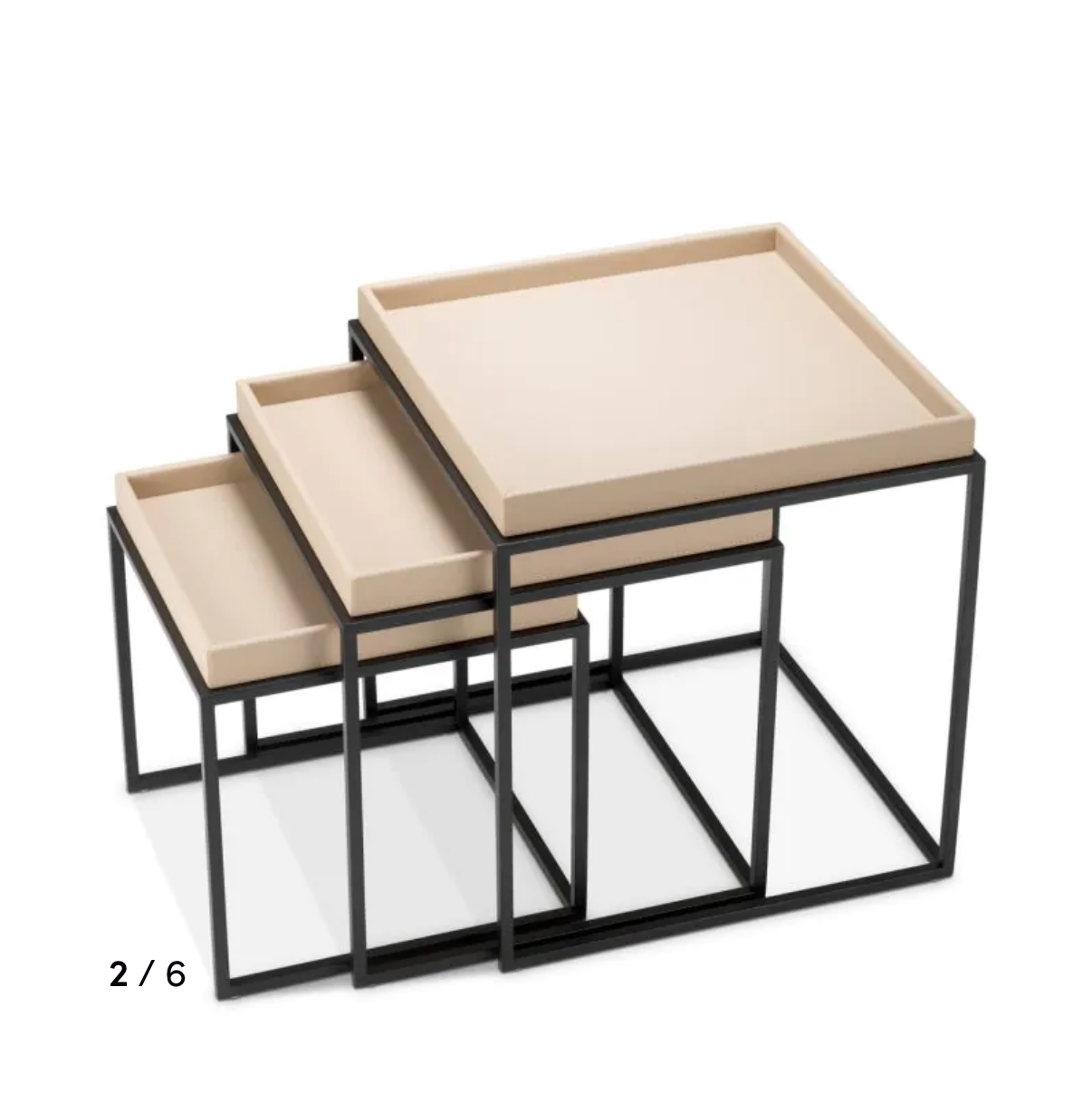 Side Table Léonard set of 3