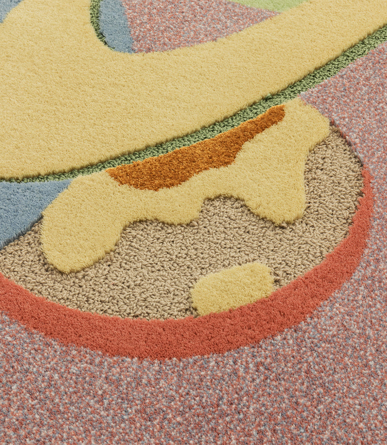 IV Planets Round Rug