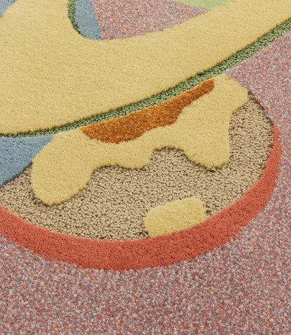 IV Planets Round Rug