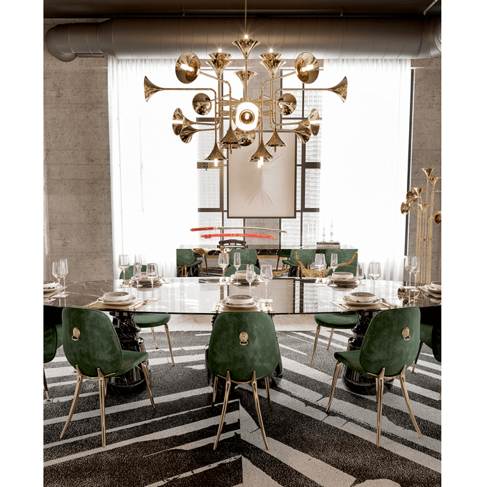 Pietra Oval XL Dining Table