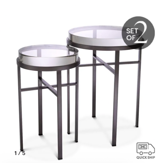 Side Table Hoxton set of 2