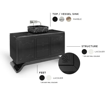 Metropolitan Vanity Cabinet