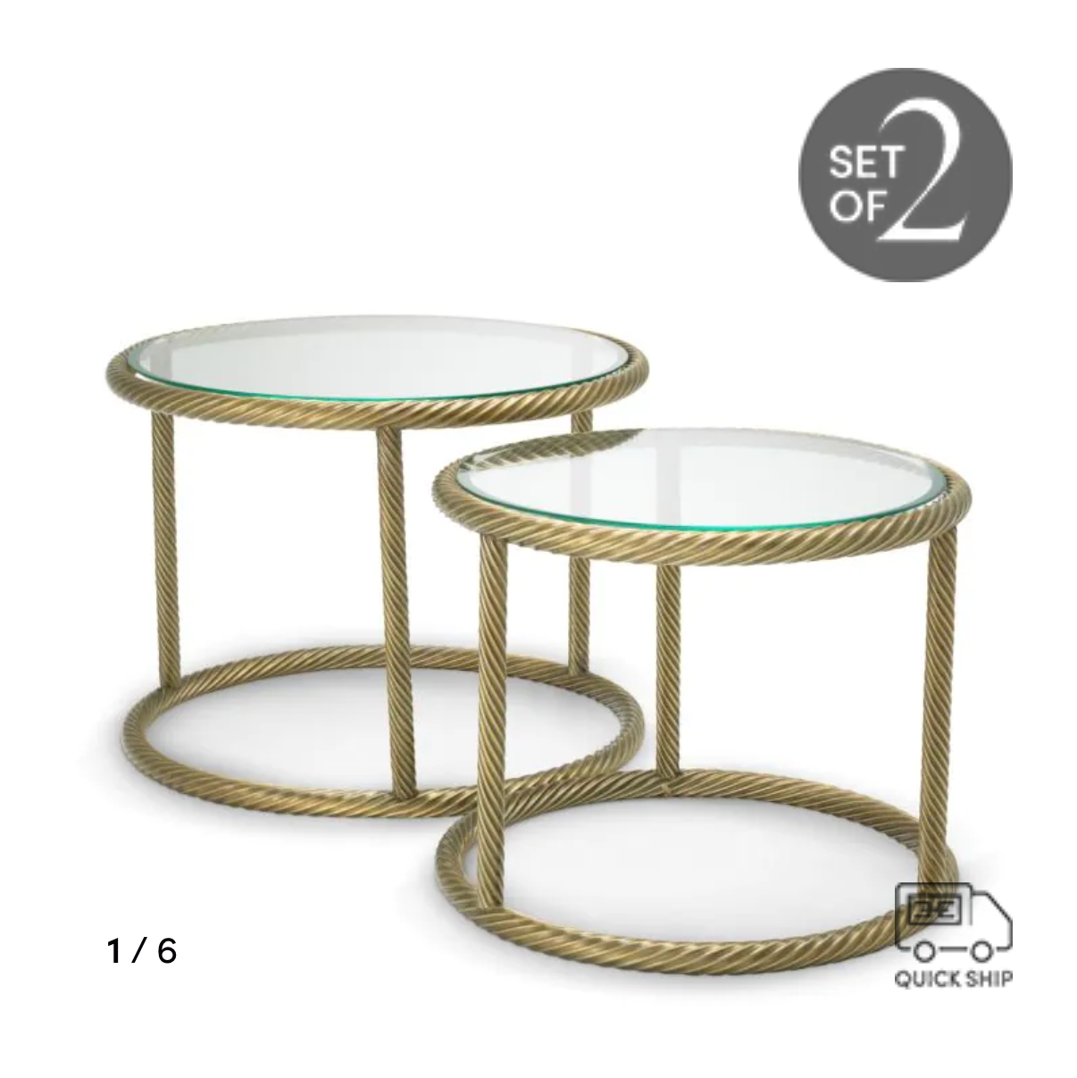 Side Table Addison set of 2