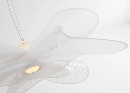 White Net LED Chandelier