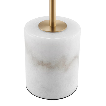 Anechdoche Table Lamp Gold And White