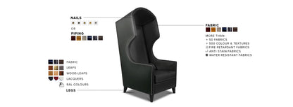 Journey Wingback Armchair