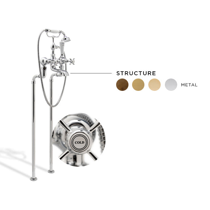 Bourgeois I Floor Mounted Mixer Tap