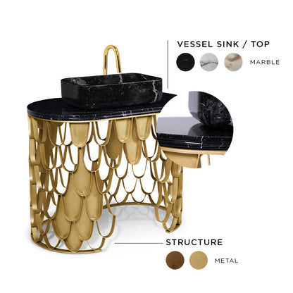 Koi Single Vanity Cabinet