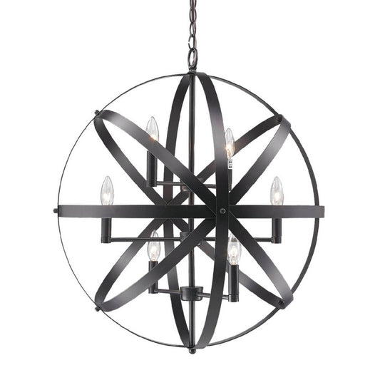 Modern 6-Light Chandelier
