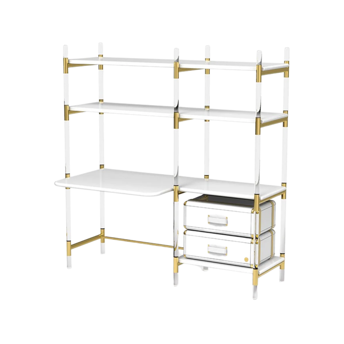 Puzzled Bookcase/Desk