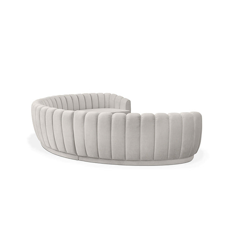 Pearl Round Three Sofa