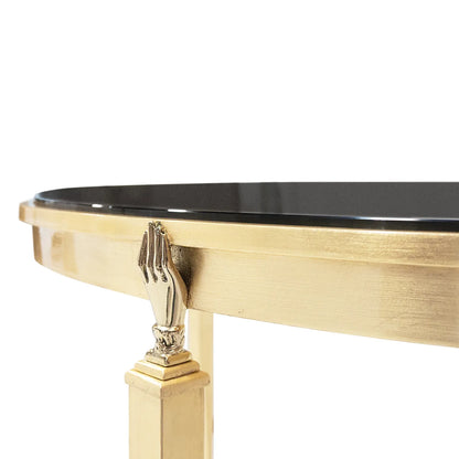 Gisele Demi-Lune Console