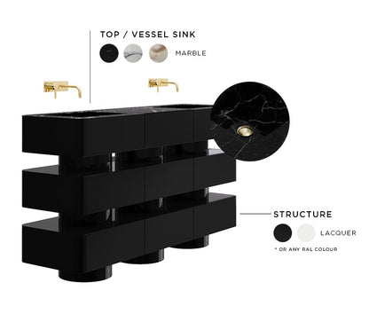 Shinto Vanity Cabinet
