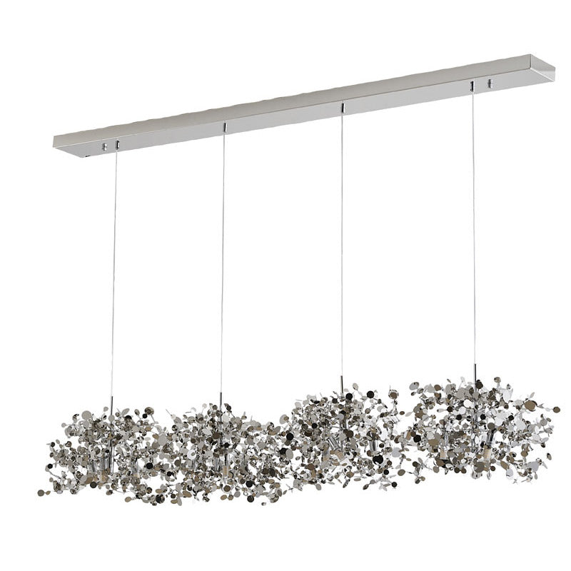 Island Light with Sparkle Confetti Pendants