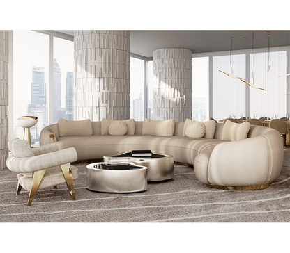 Soleil Curved Sofa