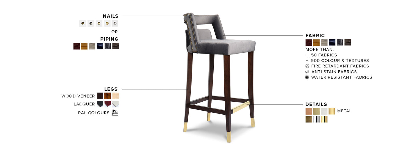 Naj Counter Stool