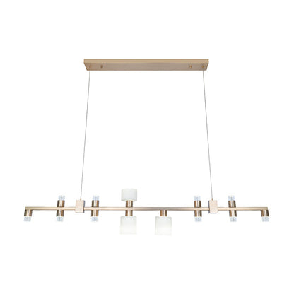 Metal & Glass LED Chandelier