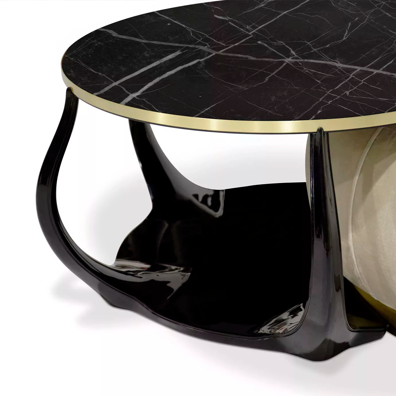 Embrace Sahara Noir Marble Coffee Table