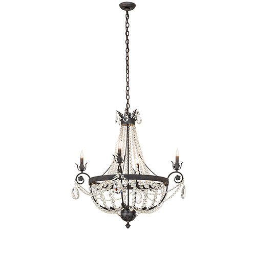 34" Wide Antonia 4 Light Chandelier