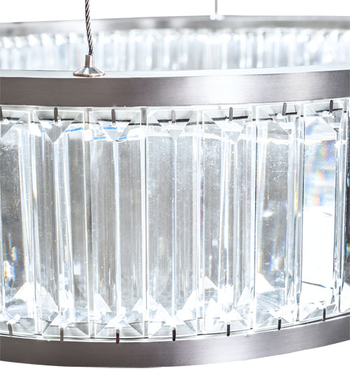 60" Long Beckam 3 Light Cascading Pendant by Meyda Lighting