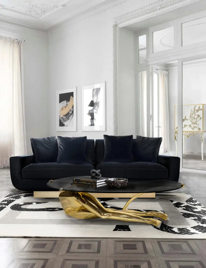 Tabu Gold Leaf Coffee Table