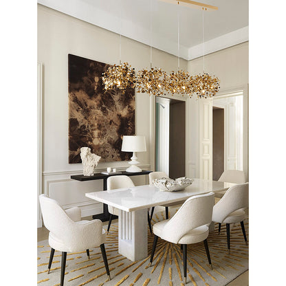 Island Light with Sparkle Confetti Pendants