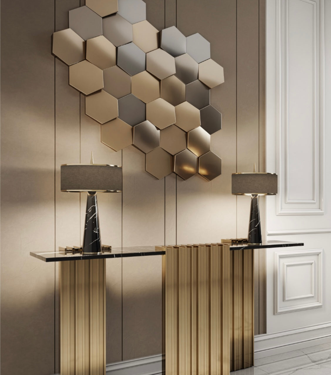 Needle Table Lamp by Luxxu