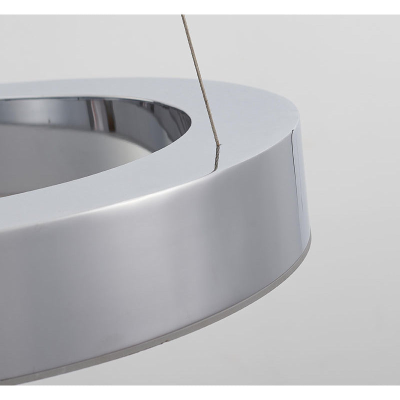 Modern Halo Round LED Chandelier