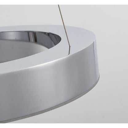 Modern Halo Round LED Chandelier