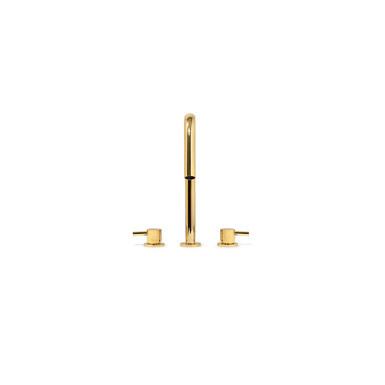 Origin Gold Three Hole Mixer Tap