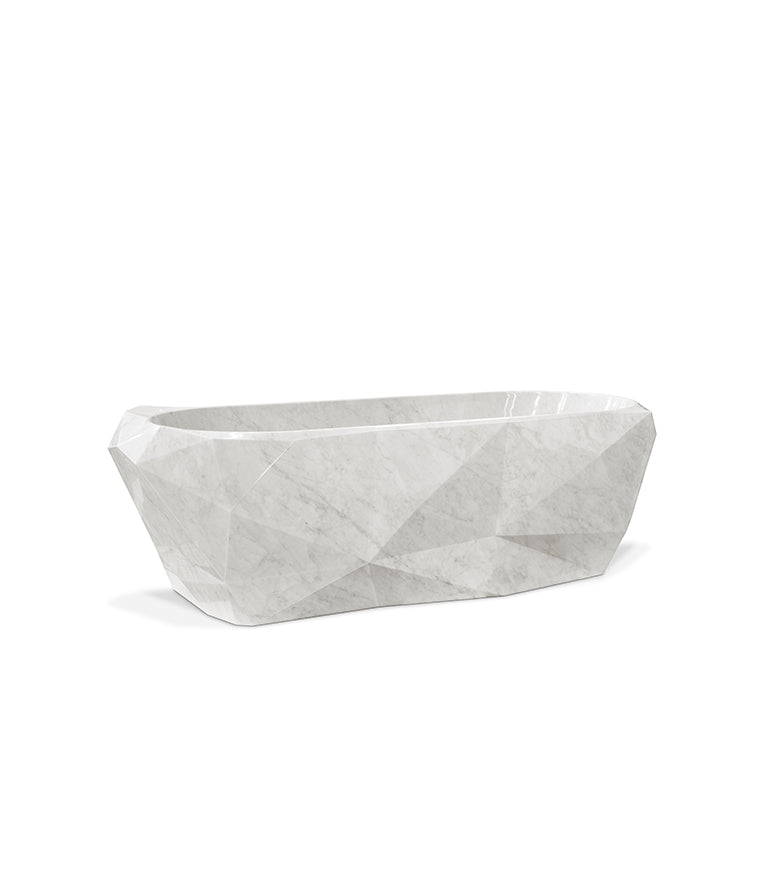 Diamond Marble Bathtub