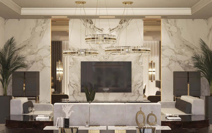 Liberty Slim Suspension Lamp by Luxxu - Lifestyle view