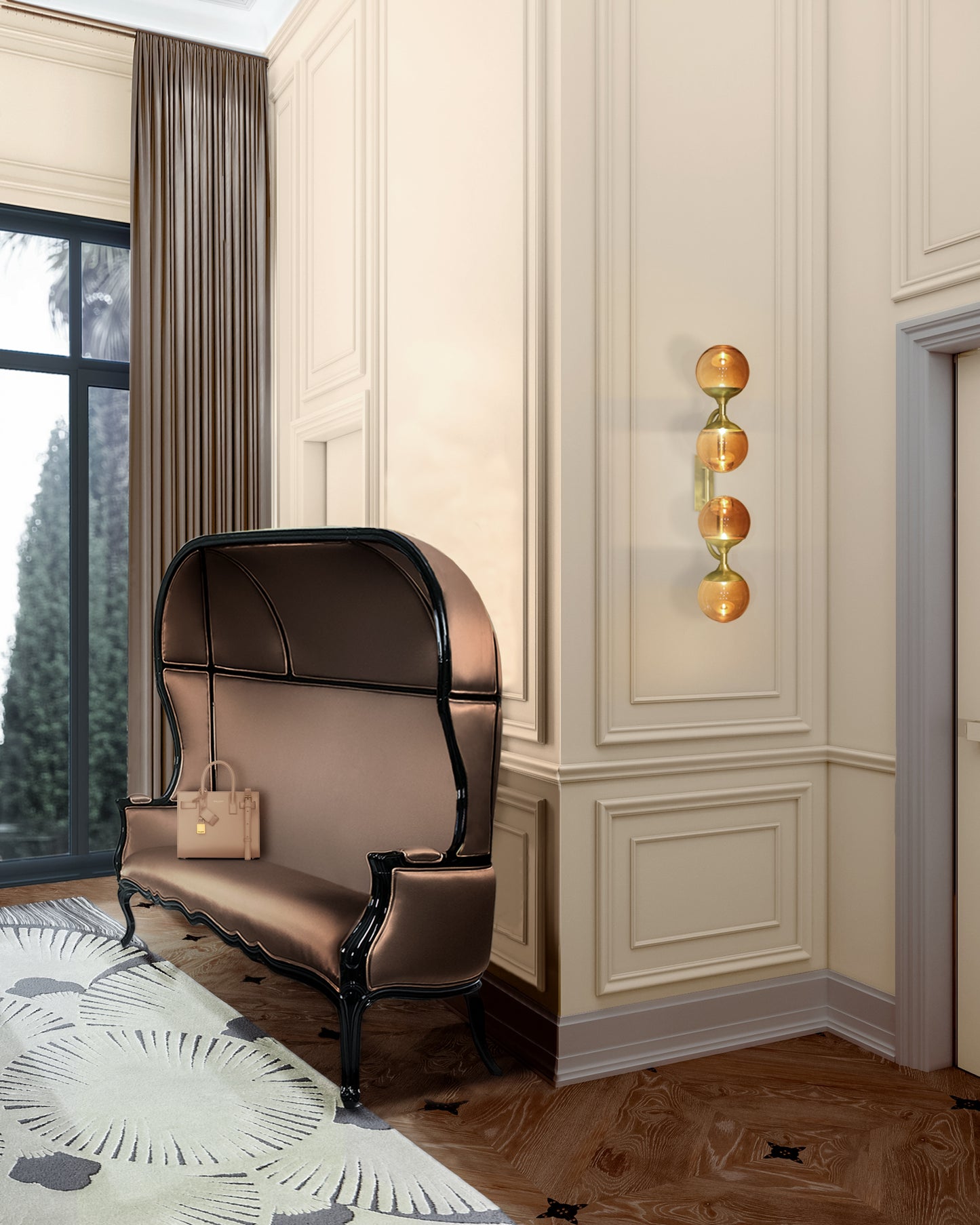 Syrad Wall Lamp by Brabbu