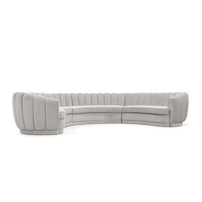 Pearl Round Three Sofa